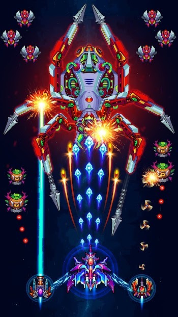 galaxiga arcade shooting game for android