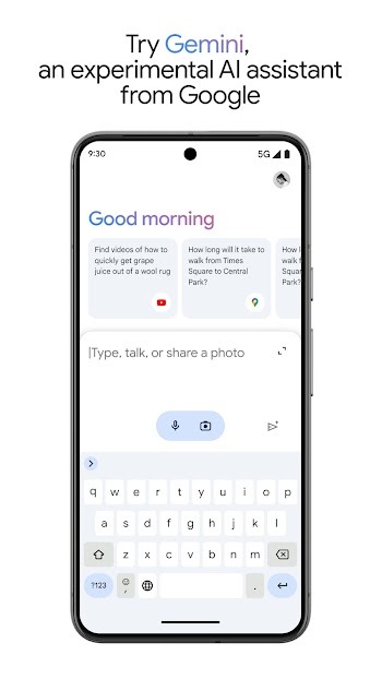google gemini for android