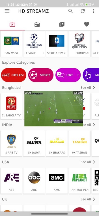 hd streamz download apk