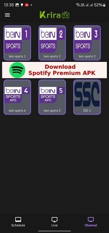 krira tv app