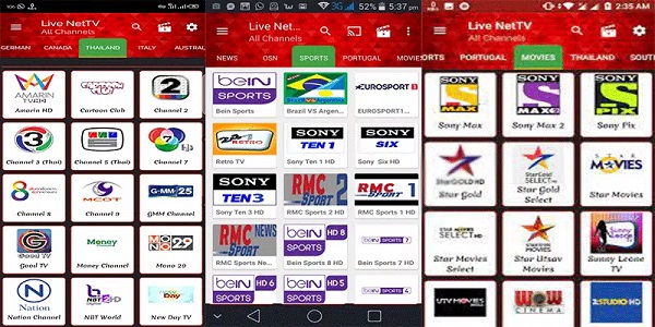 live net tv  apk