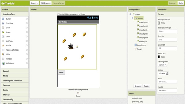 MIT App Inventor mobile