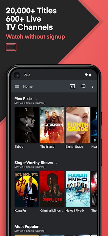 plex tv free