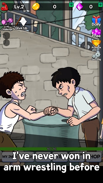 arm wrestling clicker apk