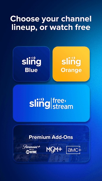 sling tv app