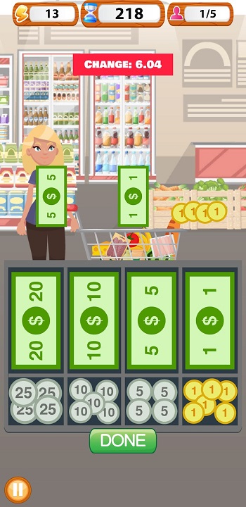 supermarket cashier simulator for android