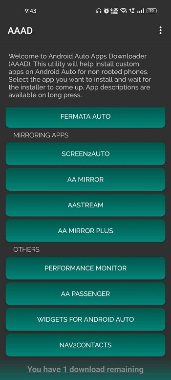 aaad for android