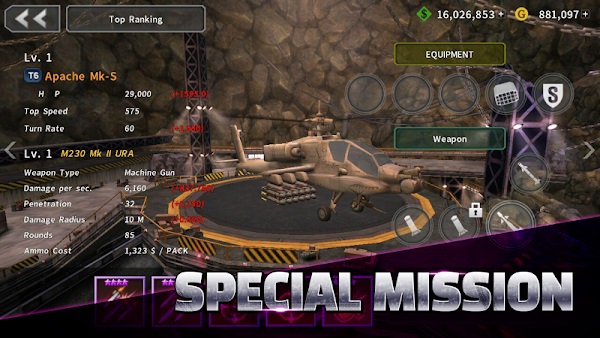 gunship battle for android