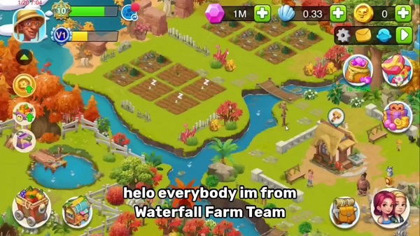 waterfall farm free