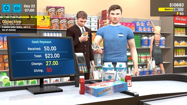 manage supermarket simulator android