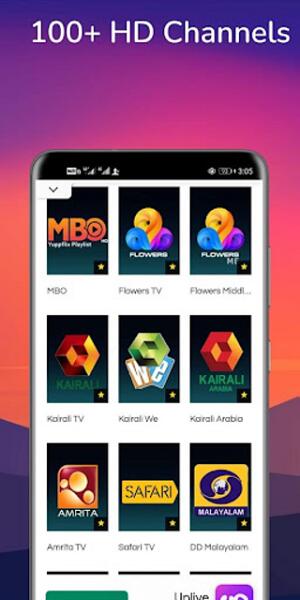 mhd tv world for android