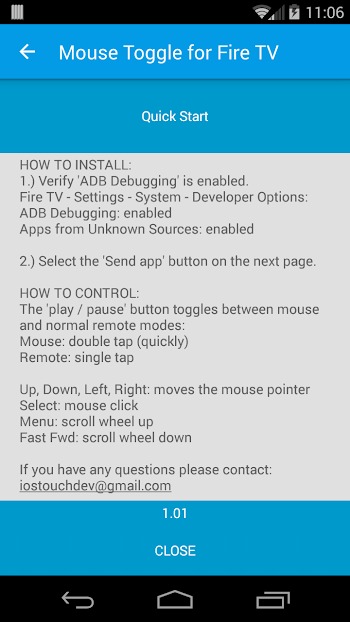 mouse toggle for fire tv free