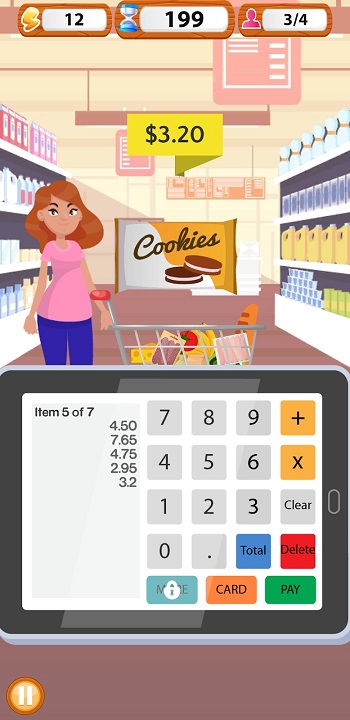 supermarket cashier simulator free