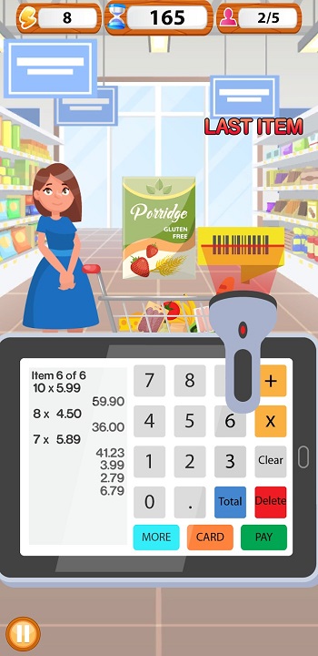 supermarket cashier simulator latest version