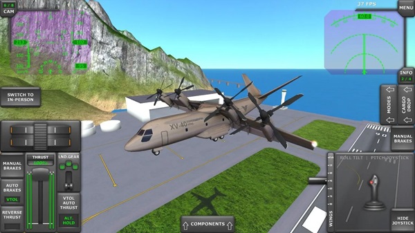 turboprop flight simulator android