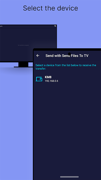 send files to tv latest version