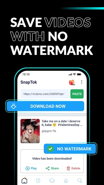 snaptik  apk