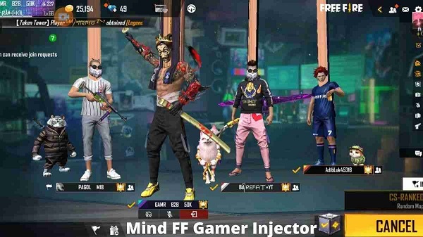 vip injector ff for android