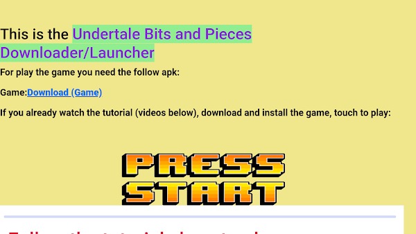 undertale apk